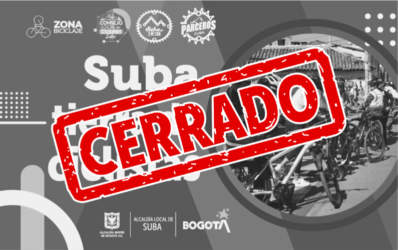 Suba tierra de ciclistas