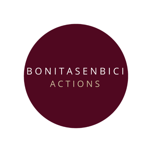 Bonitas en bici actions